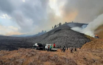 Kebakaran Gunung Bromo: Upaya Pemadaman Diperluas, 2 Titik Api Masih Aktif