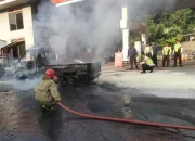 Kebakaran SPBU Cemplang Bogor: Mobil Terbakar Saat Isi BBM, Diduga Akibat Korsleting Aki