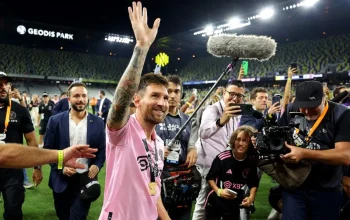 Lionel Messi Kembali ke Lapangan Setelah Kehilangan Ayah, Inter Miami Dikalahkan Nashville