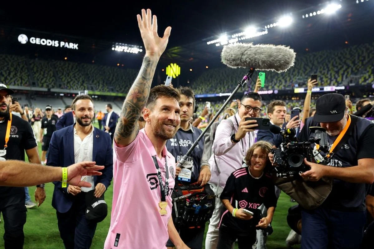 Lionel Messi Kembali ke Lapangan Setelah Kehilangan Ayah, Inter Miami Dikalahkan Nashville