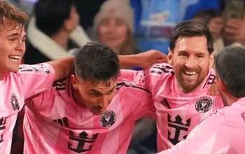 Lionel Messi Pecahkan Rekor Leagues Cup dengan Gol Ganda, Inter Miami Menang 4-2