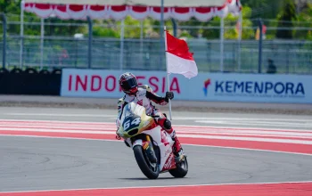 Mario Aji Bangkit dari Cedera, Berkah MotoGP untuk Marshal Lokal Mandalika