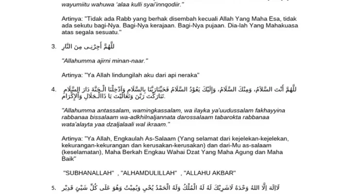 Mengenal Doa Setelah Sholat: Panduan Lengkap untuk Meningkatkan Iman