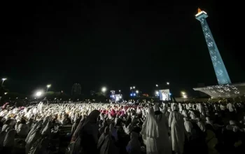 Monas Siap Menggelar Zikir dan Doa Kebangsaan dalam Rangka HUT RI ke-81