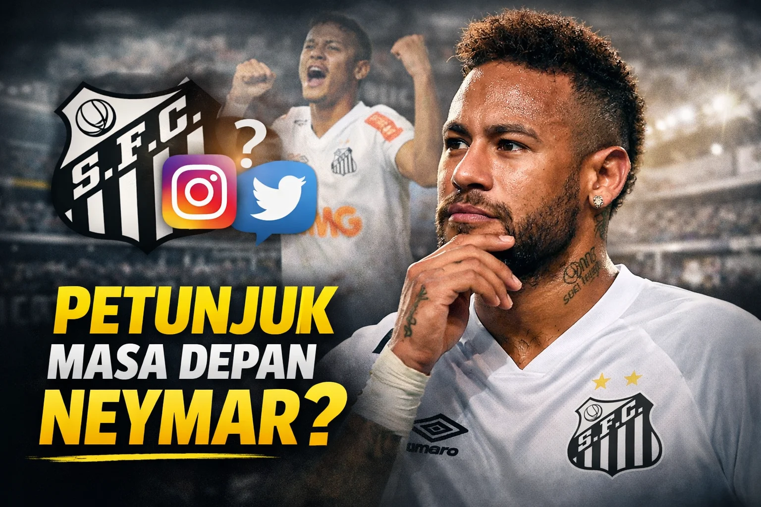 Neymar dan Masa Depan yang Tidak Pasti di Santos