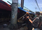 Pasar Cisalak Depok Mengalami Penataan, Ratusan Lapak Ilegal Dibongkar