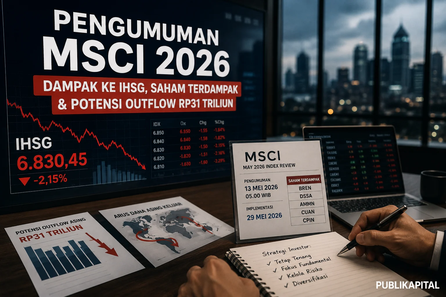 Pengumuman MSCI: Dampak pada Saham dan IHSG