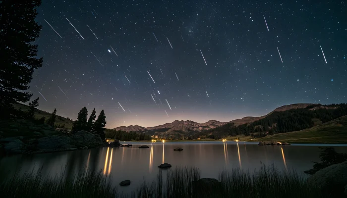 Perseid Meteor Shower dan Venus di Langit Malam: Fenomena Astronomi yang Mengagumkan