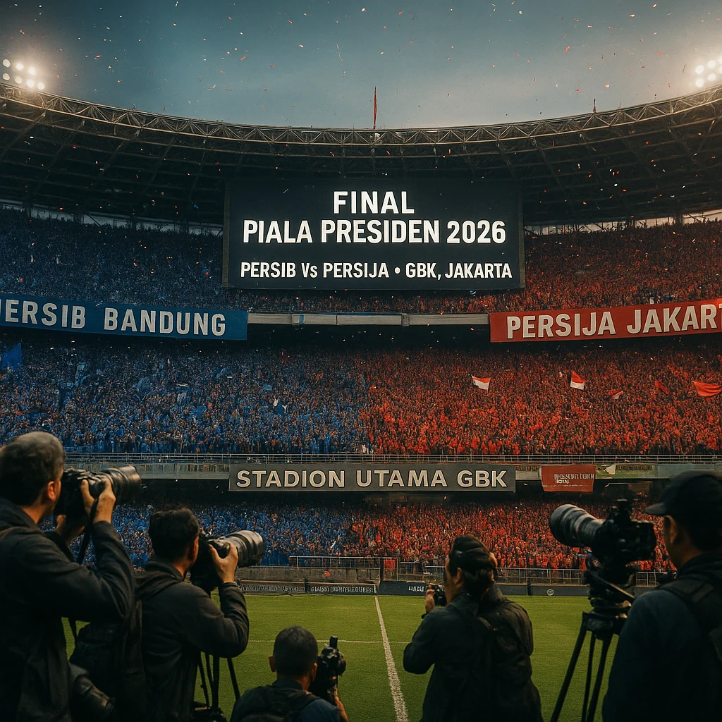 Persib Bandung Siap Tantang Persebaya di Final Piala Presiden 2026