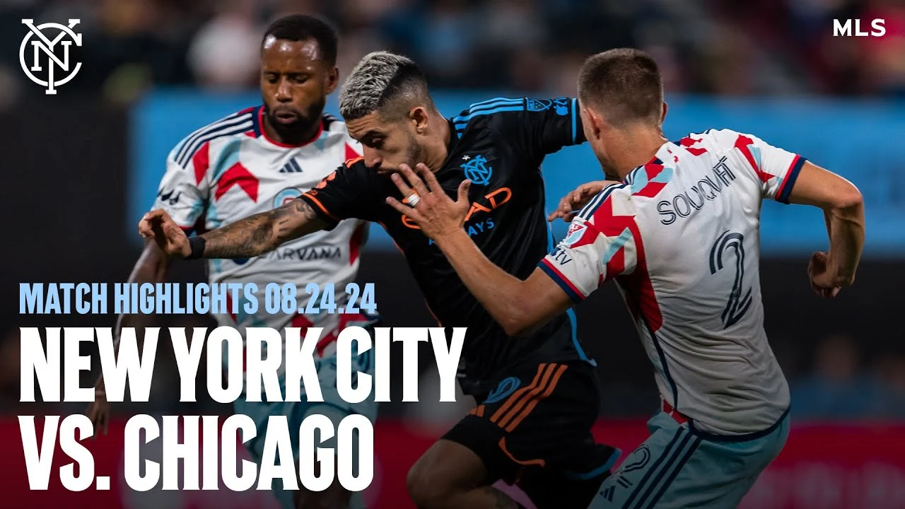 Pertarungan Sengit di Lapangan: New York City FC vs Chicago Fire dan Pertandingan Lainnya