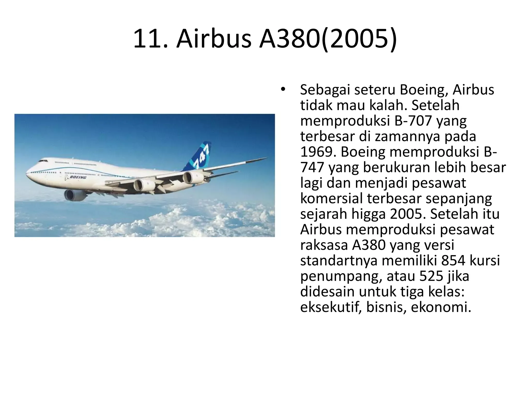 Pesawat Airbus A380: Kesuksesan dan Kegagalan yang Menjadi Bagian Sejarah