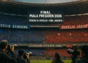 Piala Presiden 2026: Persib dan Persija Bertemu di Semifinal