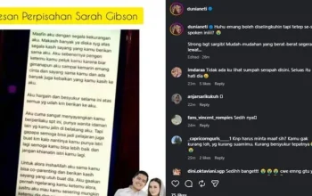 Sarah Gibson Menangis saat Mediasi Cerai dengan Diska Resha, Trauma Perselingkuhan Kembali Terbayang