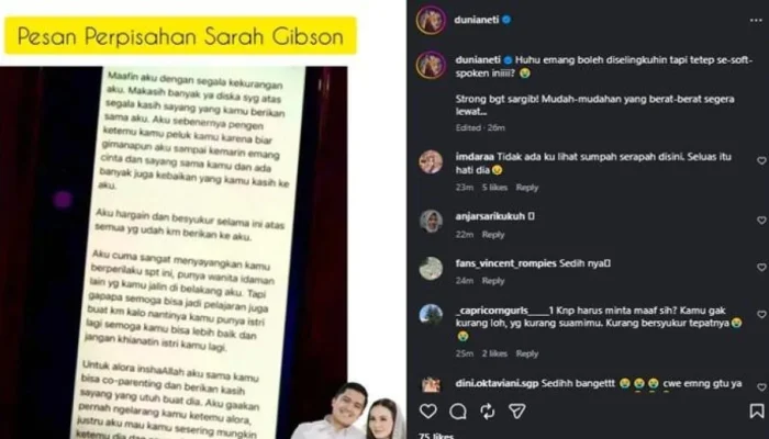 Sarah Gibson Menangis saat Mediasi Cerai dengan Diska Resha, Trauma Perselingkuhan Kembali Terbayang