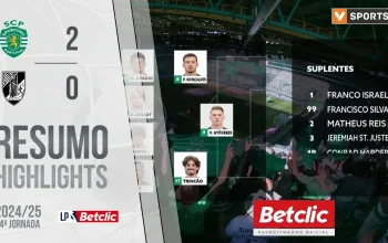 Sporting CP Siap Tantang Vitoria Guimaraes di Primeira Liga