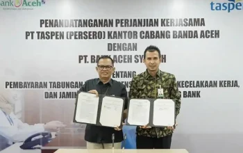 Taspen Perkuat Layanan Digital dan Sinergi dengan Bank Aceh untuk Meningkatkan Kesejahteraan Pensiunan