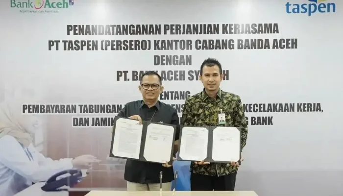 Taspen Perkuat Layanan Digital dan Sinergi dengan Bank Aceh untuk Meningkatkan Kesejahteraan Pensiunan