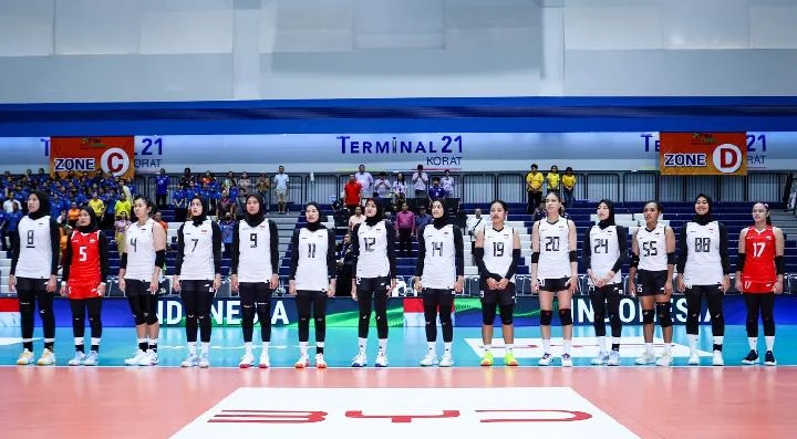 Tim Nasional Bola Voli Putri Indonesia Finis Ketiga di SEA V Cup 2026