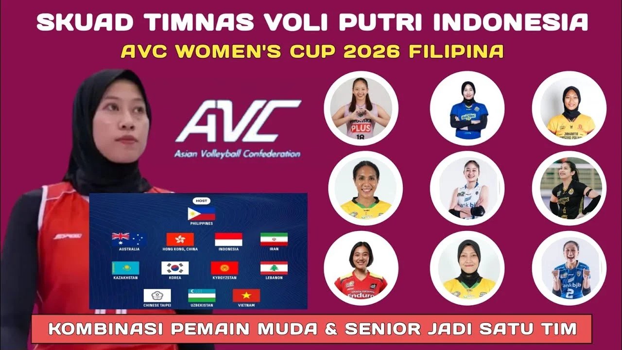Timnas Voli Putri Indonesia Siap Hadapi Tantangan Baru di AVC Women's Continental Championship 2026