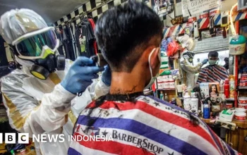 Tukang Cukur di Bogor Viral Setelah Ditegur karena Tidak Pasang Bendera Merah Putih