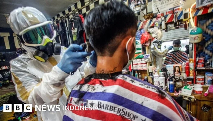 Tukang Cukur di Bogor Viral Setelah Ditegur karena Tidak Pasang Bendera Merah Putih