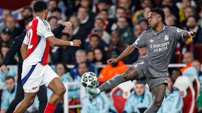 Vinicius Junior dalam Sorotan: Arsenal Incar Pemain Real Madrid Ini